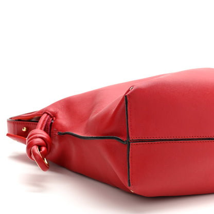 Loewe Calfskin Small Flamenco Knot Bag Red 8 of 9