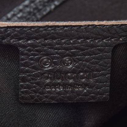 Gucci Denim Dollar Calfskin GG Monogram Medium Joy Tote Brown 6 of 13