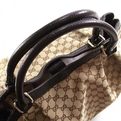 Gucci Monogram Large Sukey Tote Dark Brown 6 of 10
