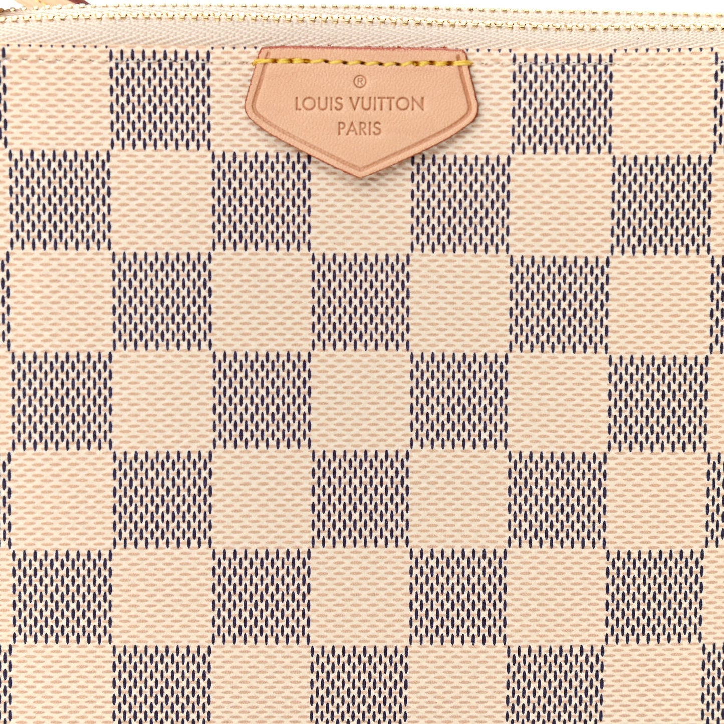 Damier Azur Double Zip Pochette