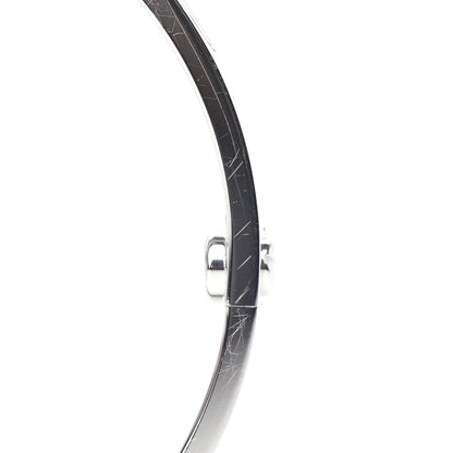 Cartier 18K White Gold 4 Diamond LOVE Bracelet 17 7 of 9