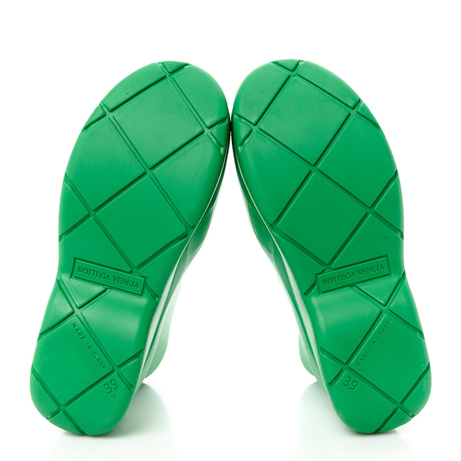 Bottega Veneta Rubber Puddle Ankle Boots 39 Grass 5 of 8