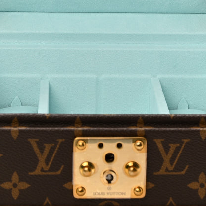 Louis Vuitton Monogram Coffret Joaillerie Bleu Lagon 6 of 12