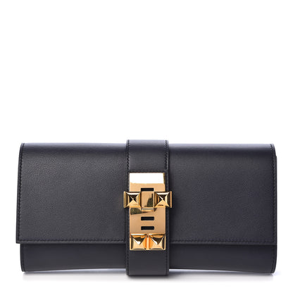 Hermes Swift Medor 23 Clutch Bleu Nuit 1 of 8