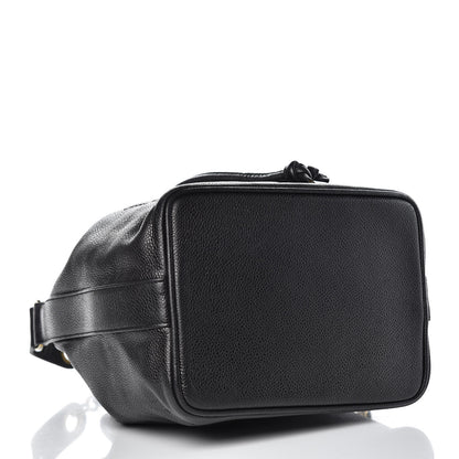 Chanel Caviar CC Drawstring Shoulder Bag Black 5 of 12