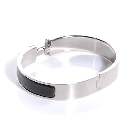 Hermes Enamel Narrow Clic Clac H Bracelet GM Black 5 of 5