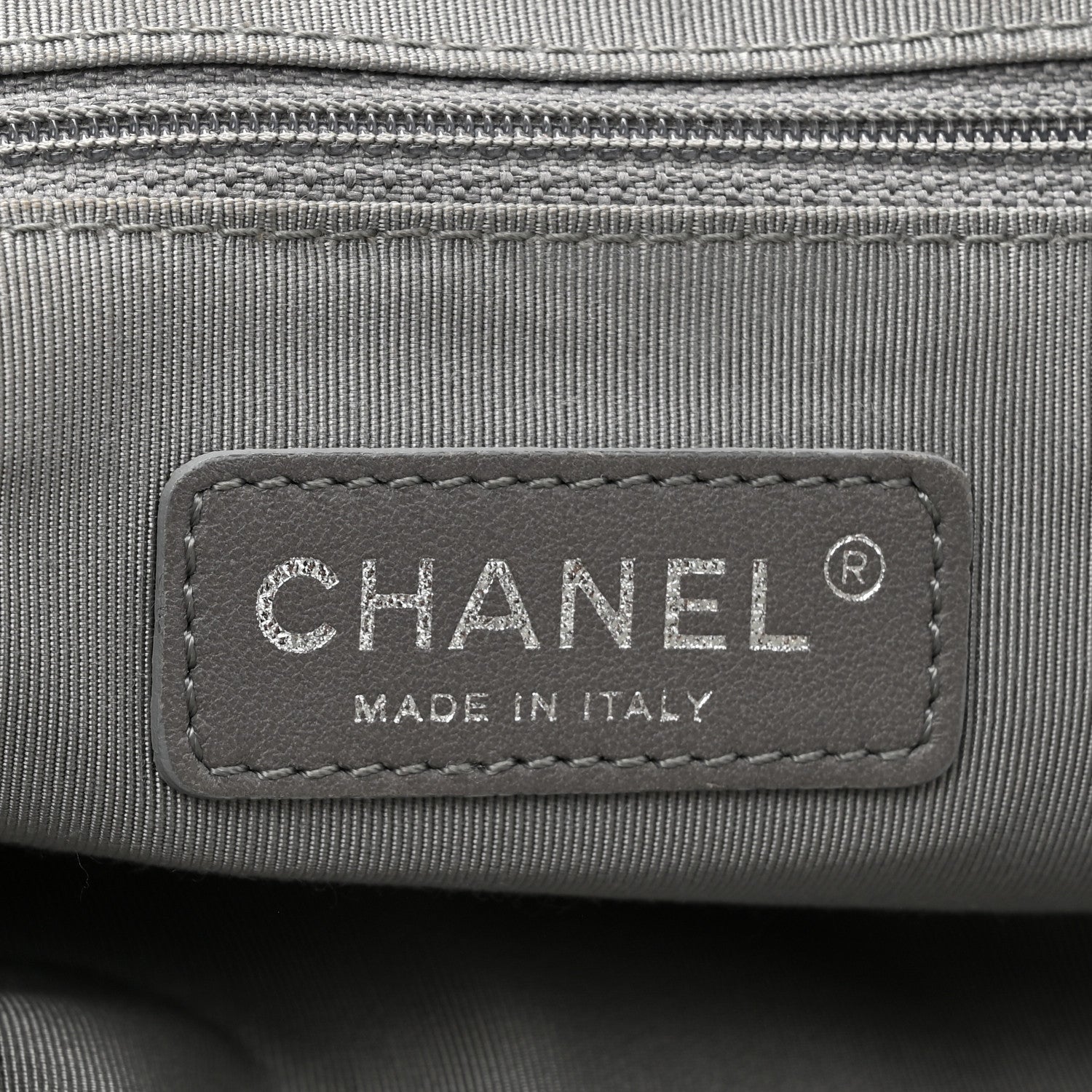 Chanel Nylon Quilted Tweed Stitch Bubble Tote Green 7 of 15