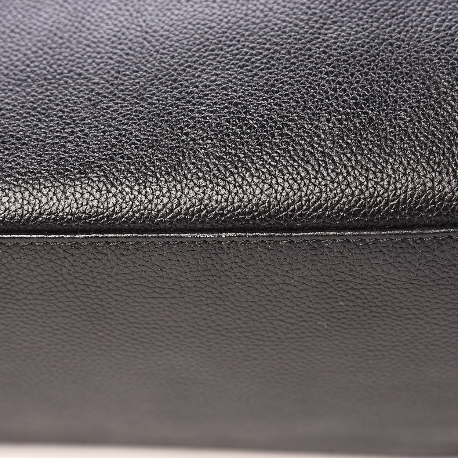 Chanel Calfskin Cerf Shopper Tote Black 13 of 16