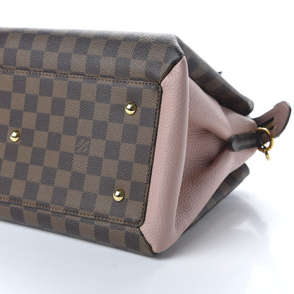 Louis Vuitton Cuir Taurillon Damier Ebene Normandy Magnolia 8 of 10