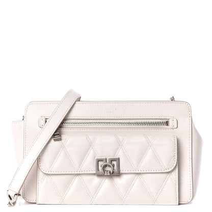 Givenchy Goatskin Quilted Pocket Crossbody Off White 1 of 10