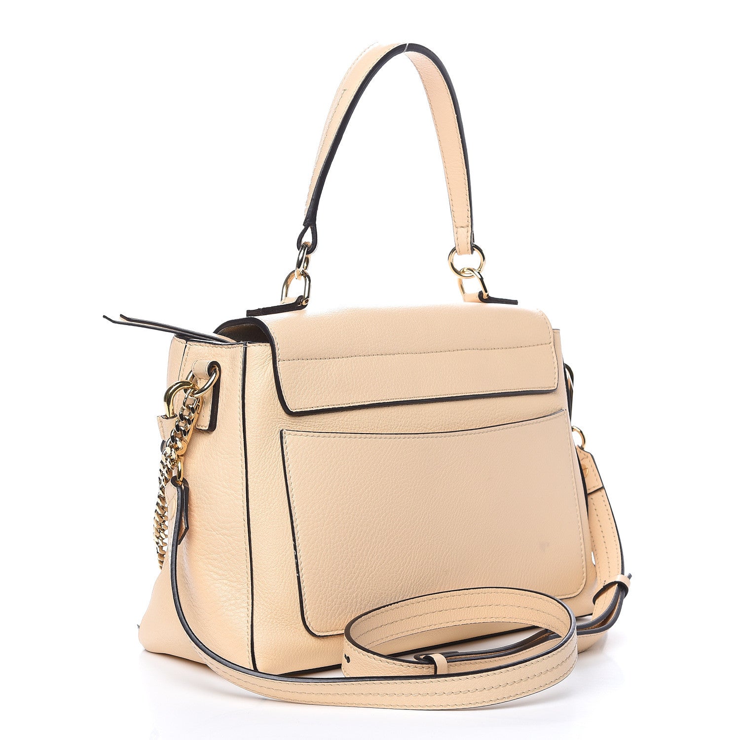 Chloe Calfskin Small Faye Day Shoulder Bag Blondie Beige 3 of 12