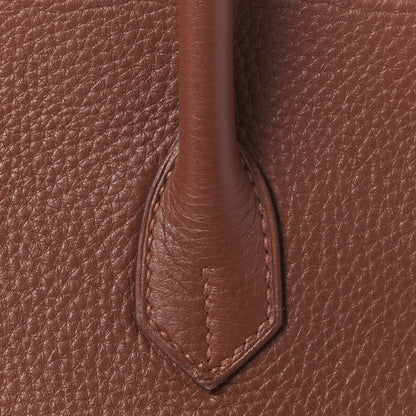 Hermes Taurillon Clemence Birkin 35 Marron D'Inde 8 of 33