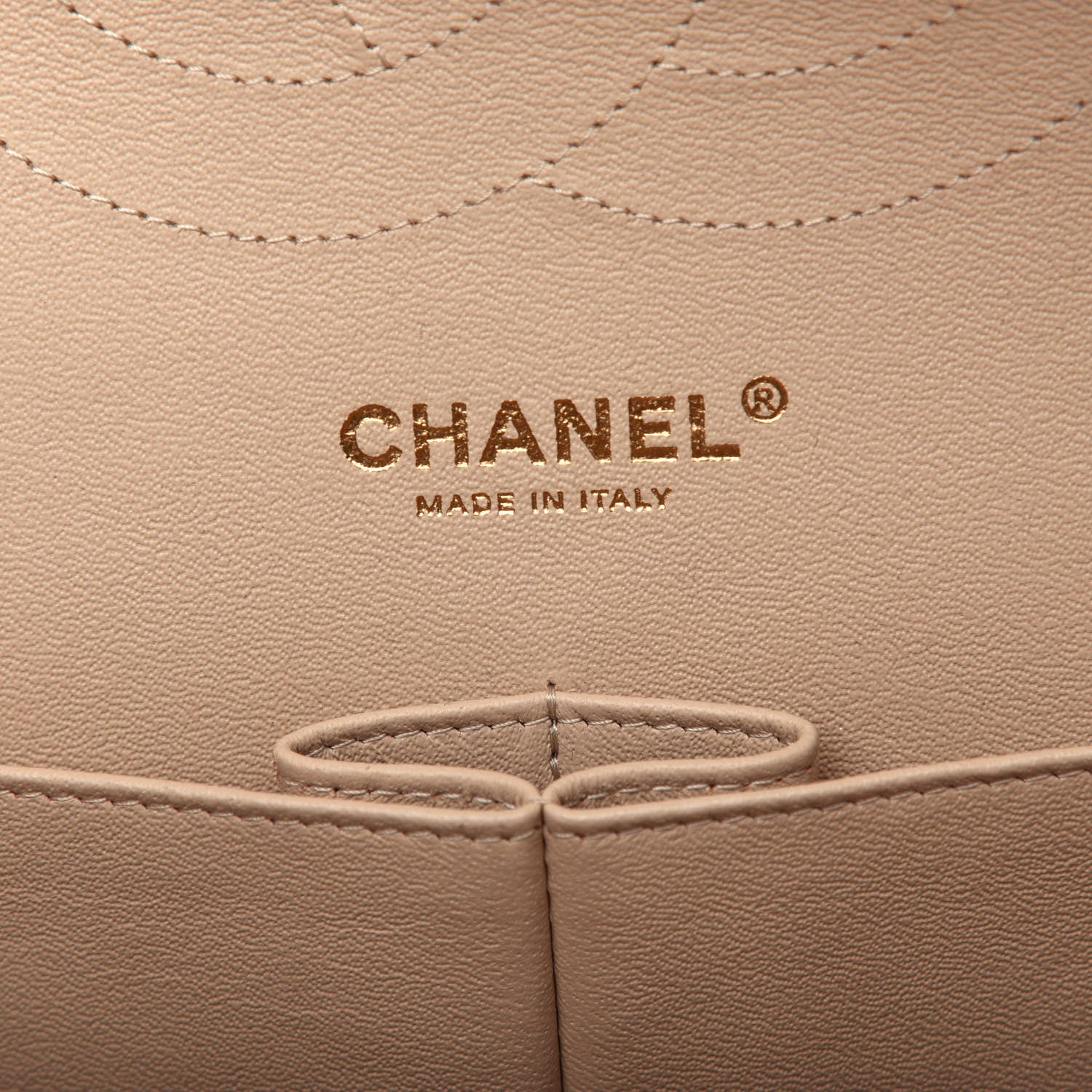 Chanel Caviar Quilted Jumbo Double Flap Light Beige 6 of 11