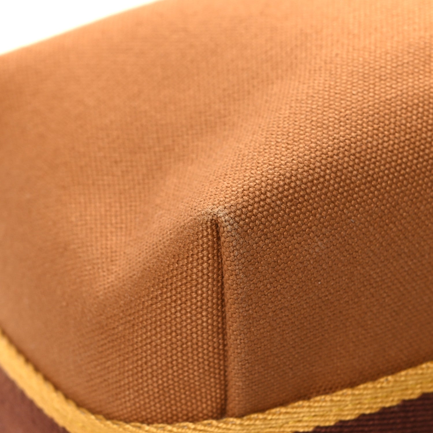 Hermes Canvas Small Bride-A-Brac Pouch Ocre 7 of 8