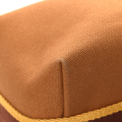 Hermes Canvas Small Bride-A-Brac Pouch Ocre 7 of 8