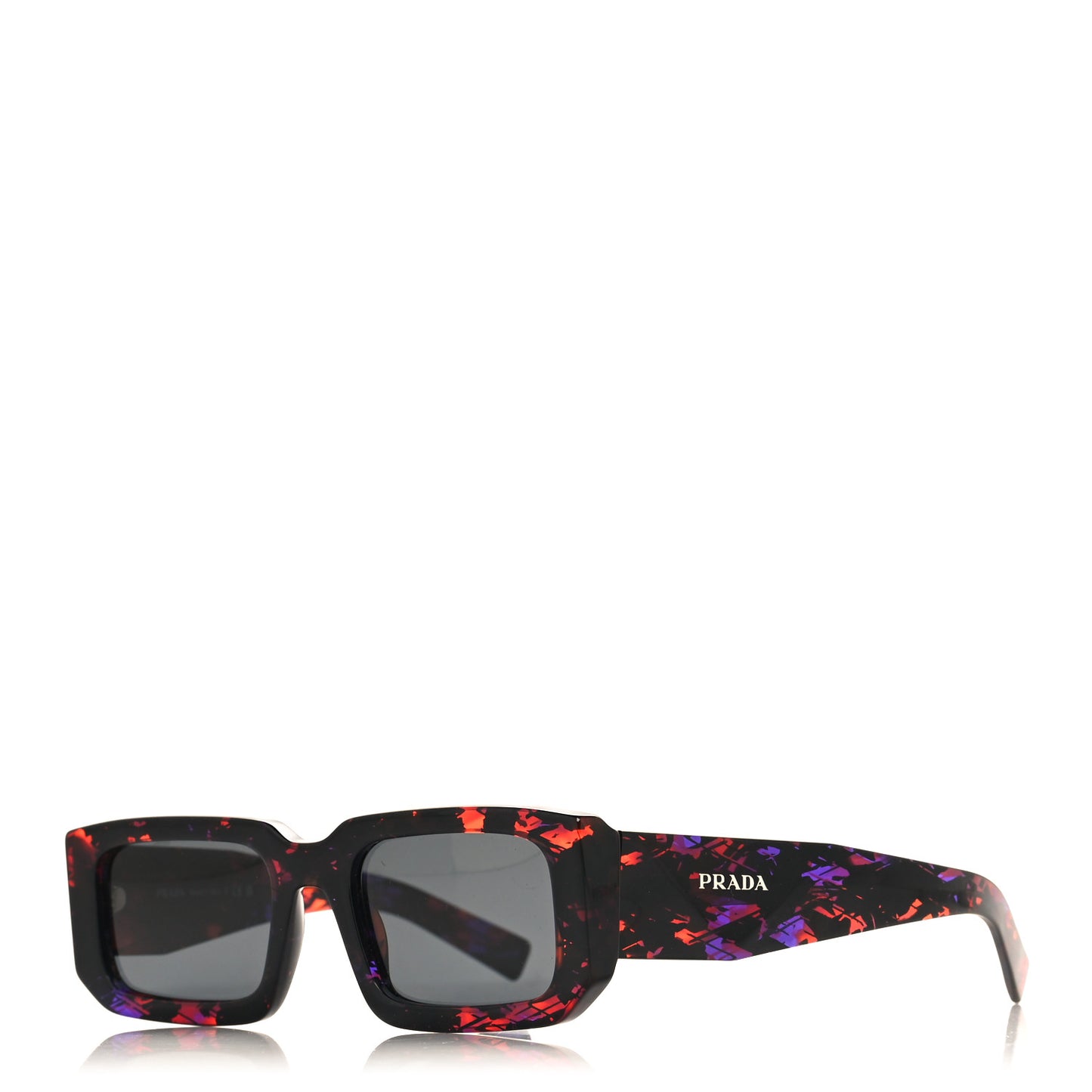 Acetate Symbole Sunglasses SPR 06Y Purple Multicolor