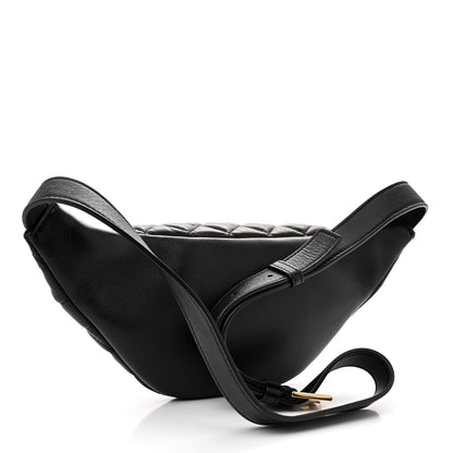 Versace Nappa Quilted Medusa Belt Bag Black 3 of 14