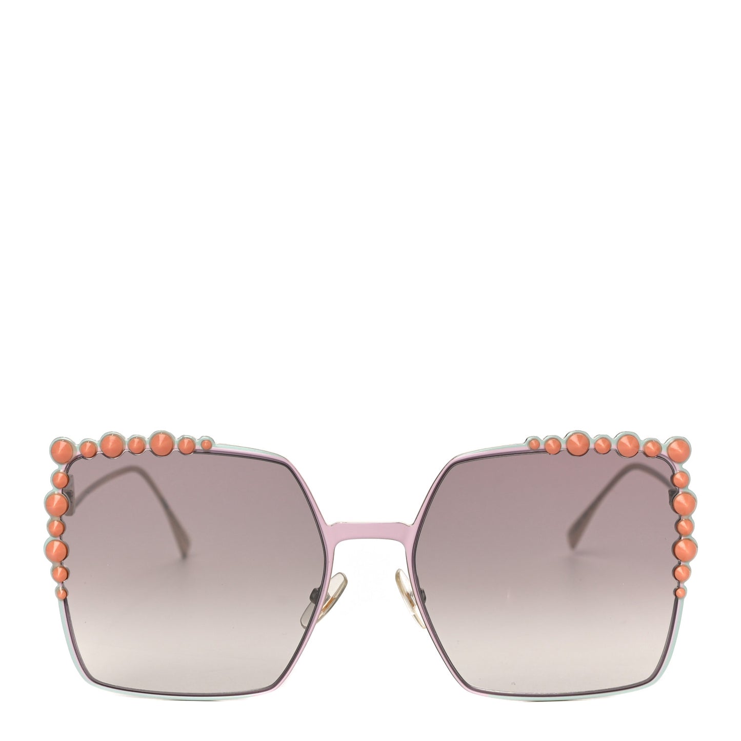 Square Dots Sunglasses FF 0259/S Gold