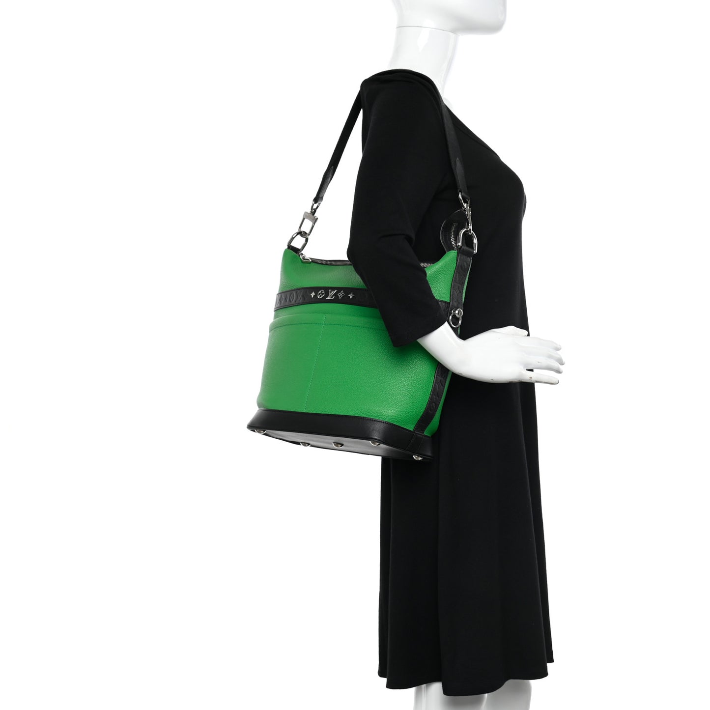 Calfskin Cruiser GM Green Black