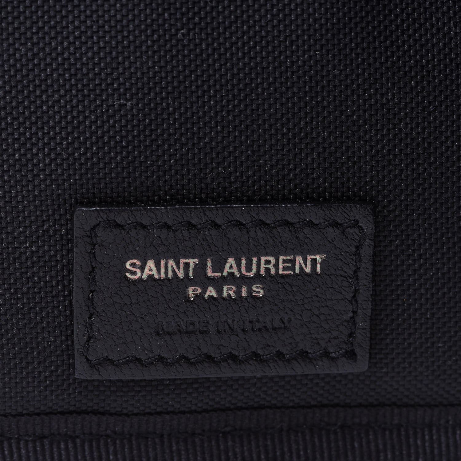 Saint Laurent Nylon Travis Wallet Black 6 of 7