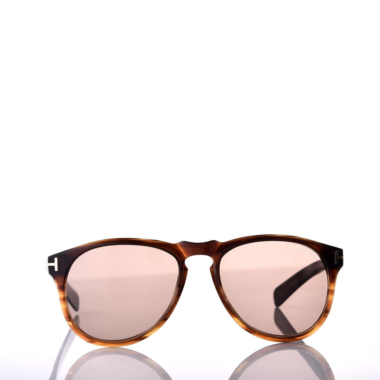 Tom Ford Flynn Round Sunglasses TF291 Havana 2 of 8