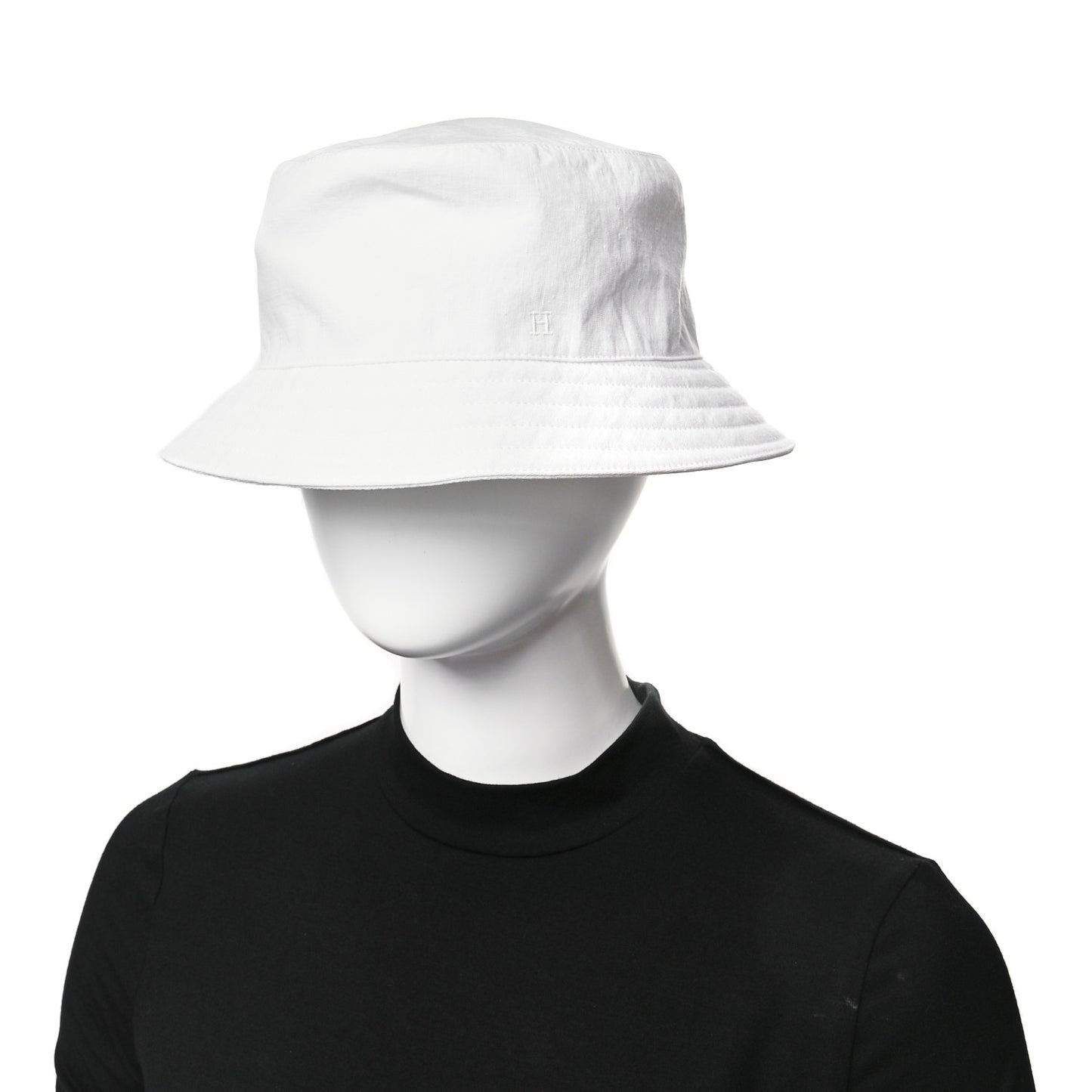 Cotton Bucket Hat White