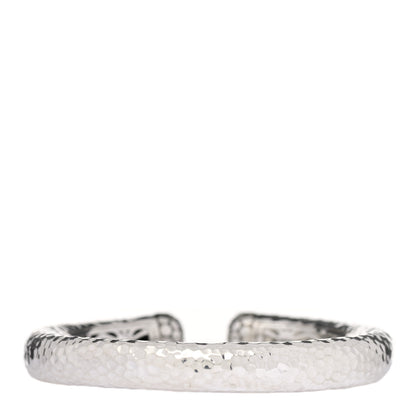John Hardy Sterling Silver Hammered Dot Kick Cuff Bracelet 3 of 6