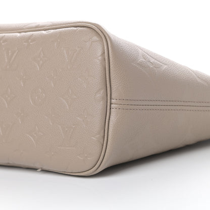 Louis Vuitton Empreinte Monogram Giant Neverfull MM Tourterelle 10 of 11