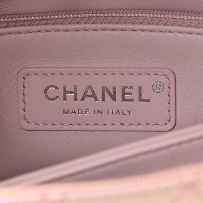 Chanel Iridescent Caviar Quilted Mini Coco Handle Flap Pink 6 of 9