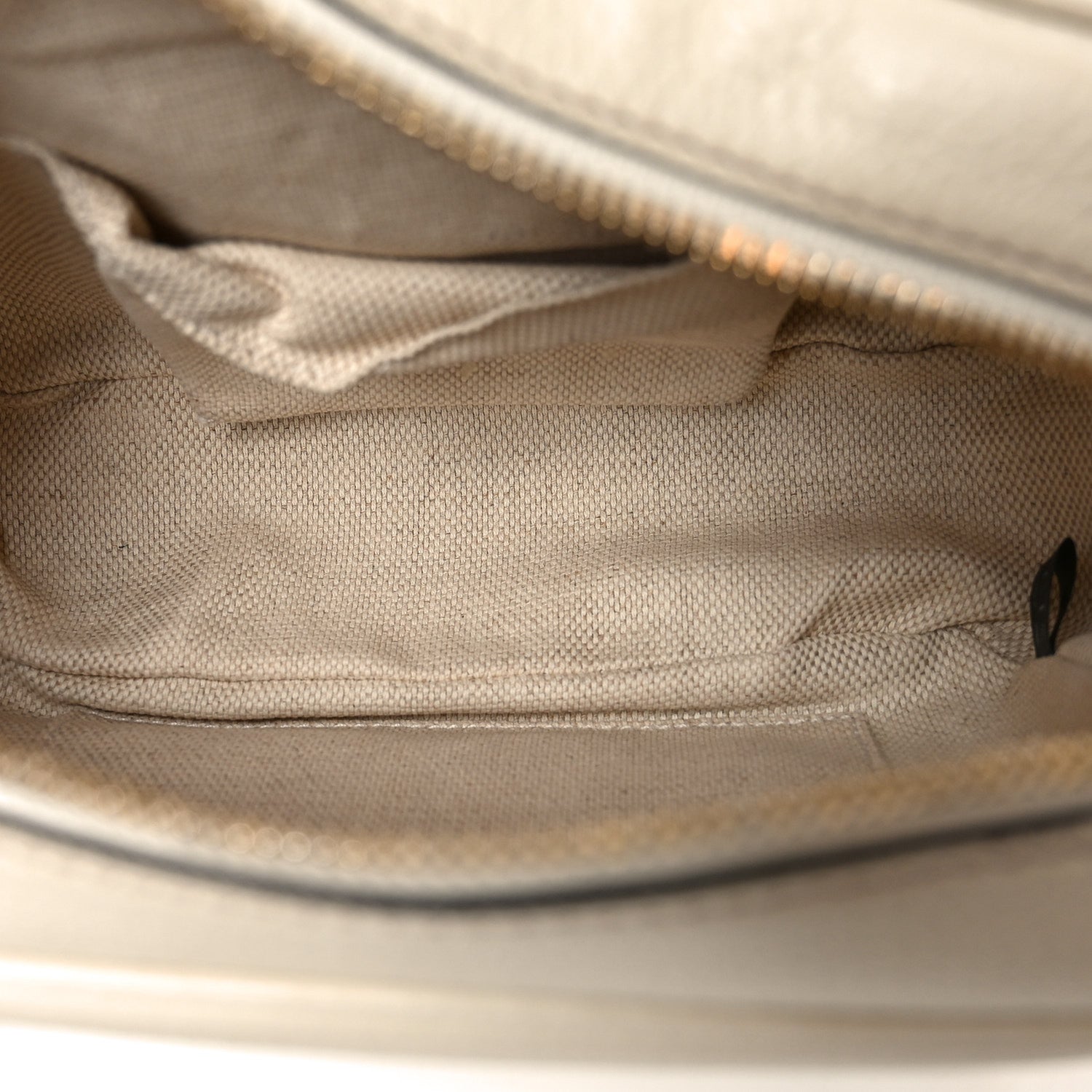 Gucci Pebbled Calfskin Small Soho Disco Bag Off White 4 of 9