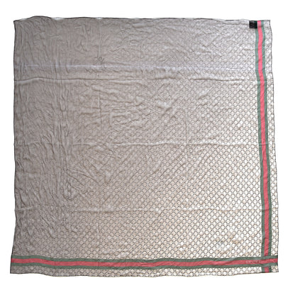 Gucci Monogram Web Scarf Brown 1 of 4
