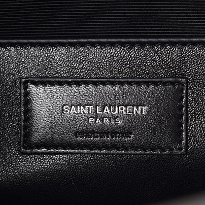 Saint Laurent Grain De Poudre Large Classic Monogram Kate Satchel Earth 9 of 10