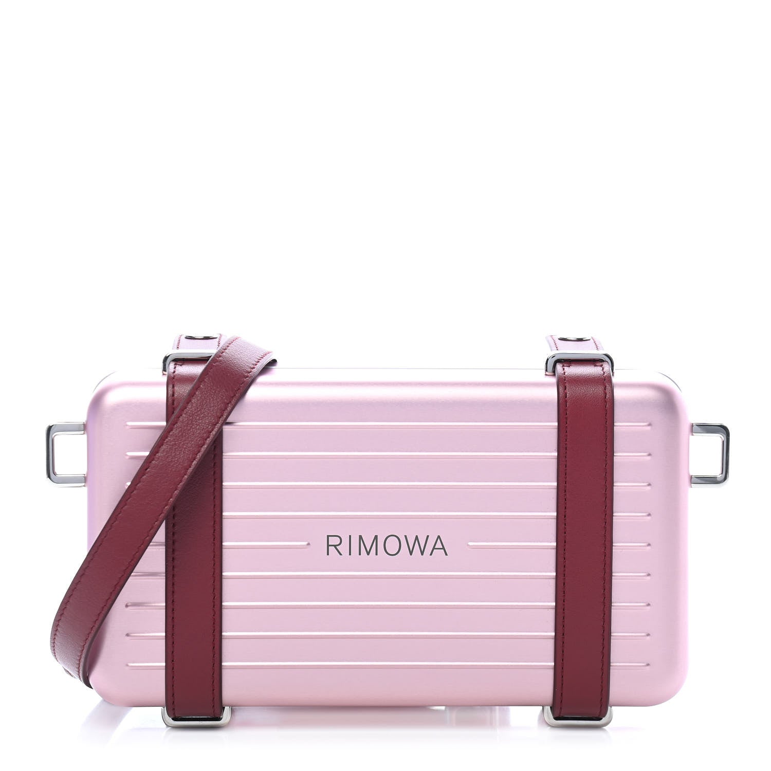 Christian Dior X RIMOWA Aluminum Personal Clutch On Strap Rose 1 of 11