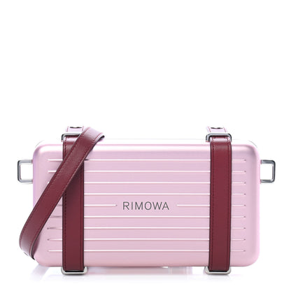 Christian Dior X RIMOWA Aluminum Personal Clutch On Strap Rose 1 of 11