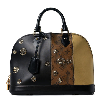 Louis Vuitton Reverse Monogram Studded Night Lights Alma PM 1 of 10