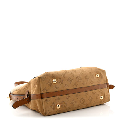 Louis Vuitton Suede Mahina CarryAll PM Beige 5 of 13