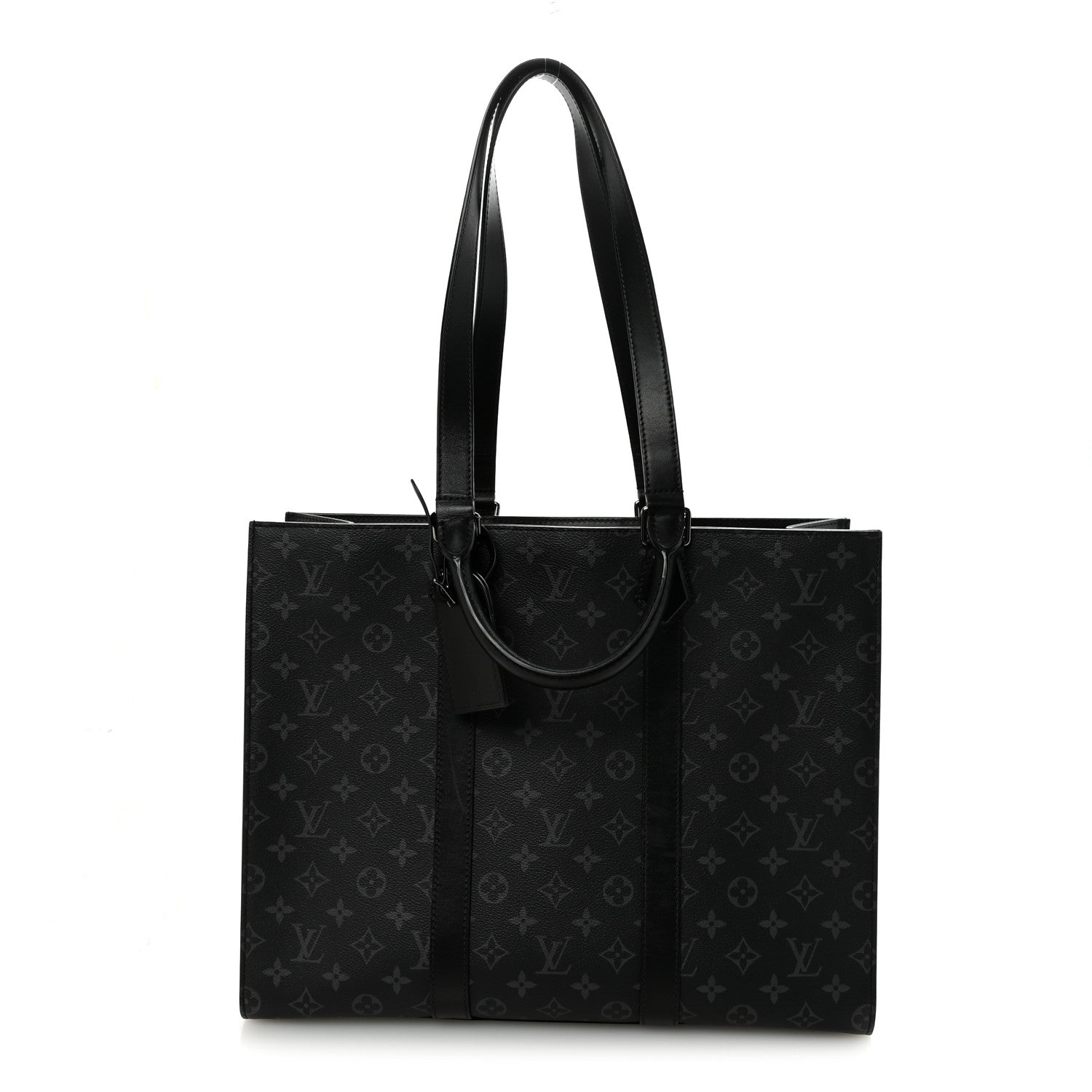 Louis Vuitton Monogram Eclipse Sac Plat 24H 1 of 9