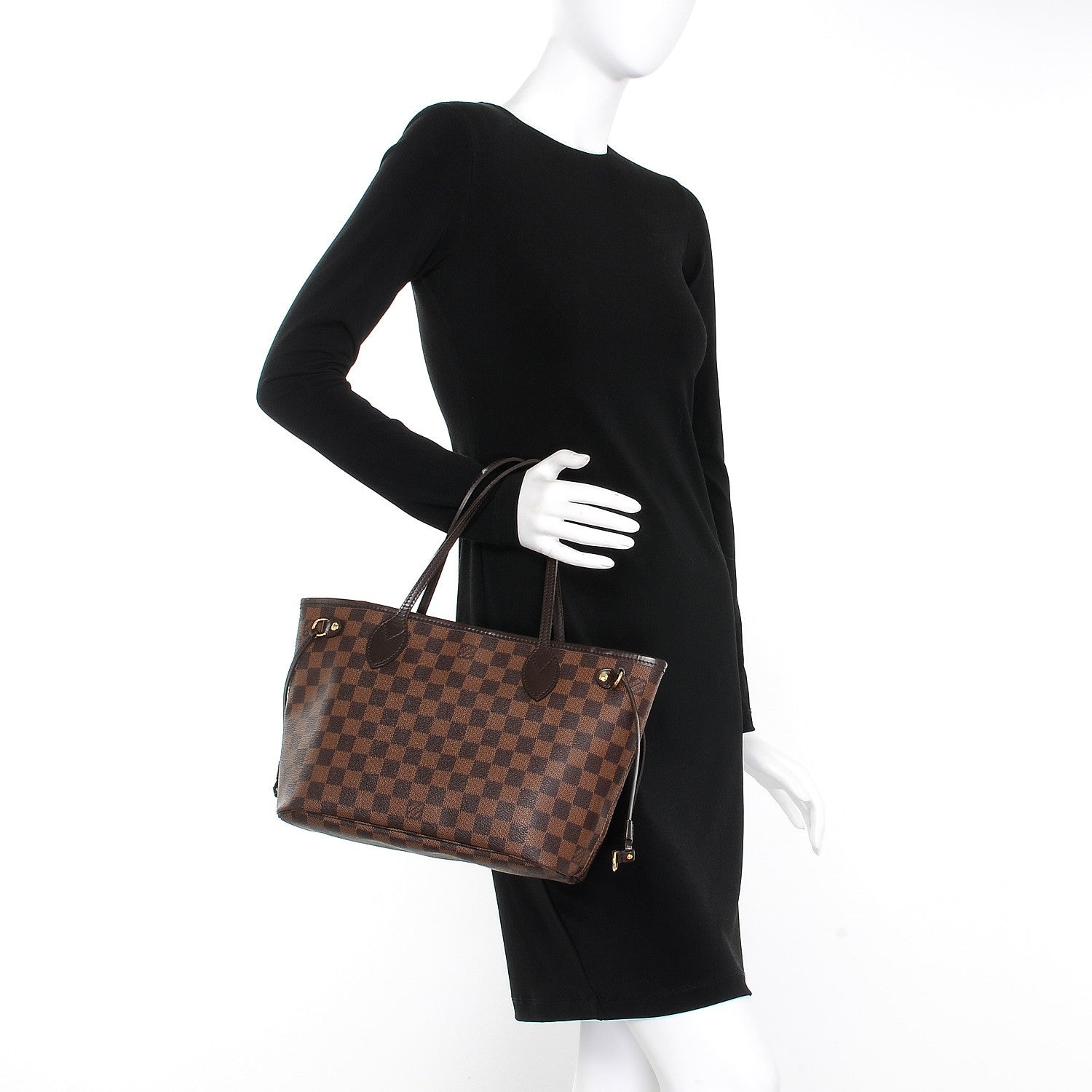 Louis Vuitton Damier Ebene Neverfull PM 2 of 8