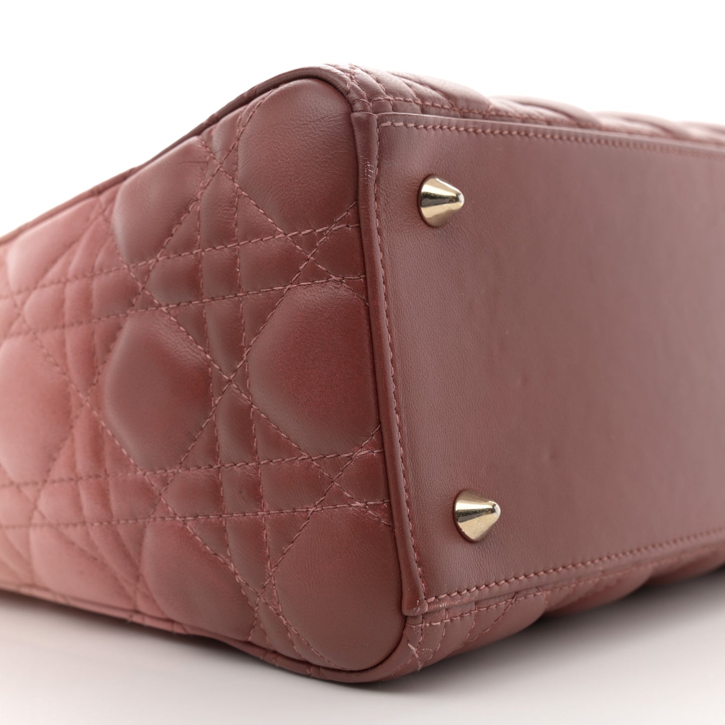 Lambskin Cannage Gradient Medium Lady Dior Pink