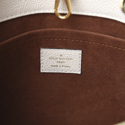 Louis Vuitton Empreinte Braided Montaigne MM Creme Beige Caramel 5 of 9