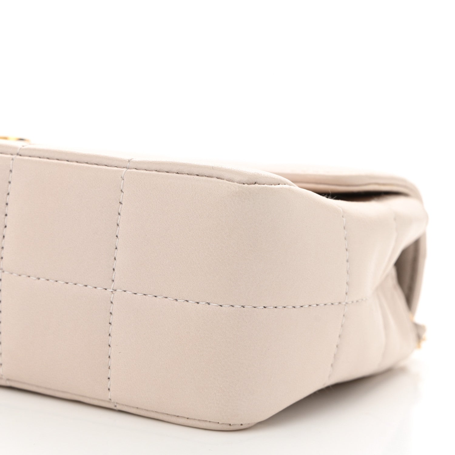 Chanel Lambskin Quilted Mini Chocolate Bar Camellia Flap Pink 10 of 11