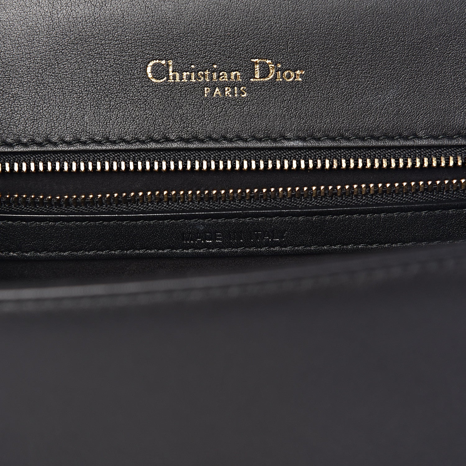 Christian Dior Calfskin Studded Small Diorama Flap Bag Black 7 of 11