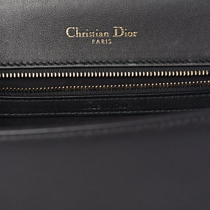 Christian Dior Calfskin Studded Small Diorama Flap Bag Black 7 of 11