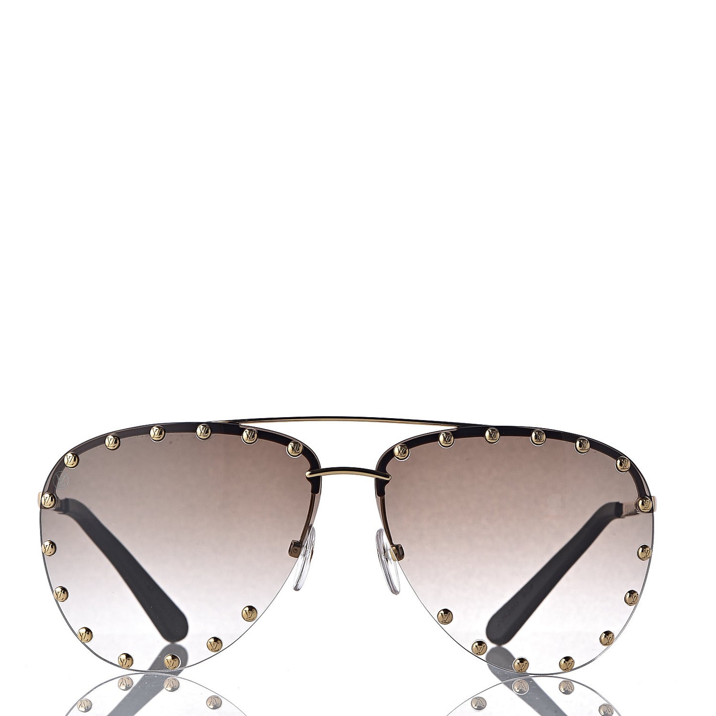 The Party Aviator Gradient Sunglasses Z0914U Brown