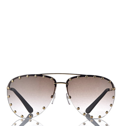Louis Vuitton The Party Aviator Gradient Sunglasses Z0914U Brown 2 of 9