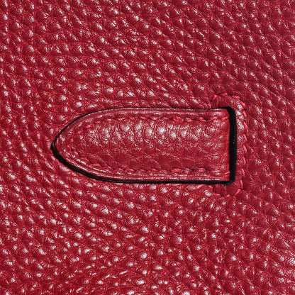 Hermes Fjord Birkin 35 Rouge H 20 of 27