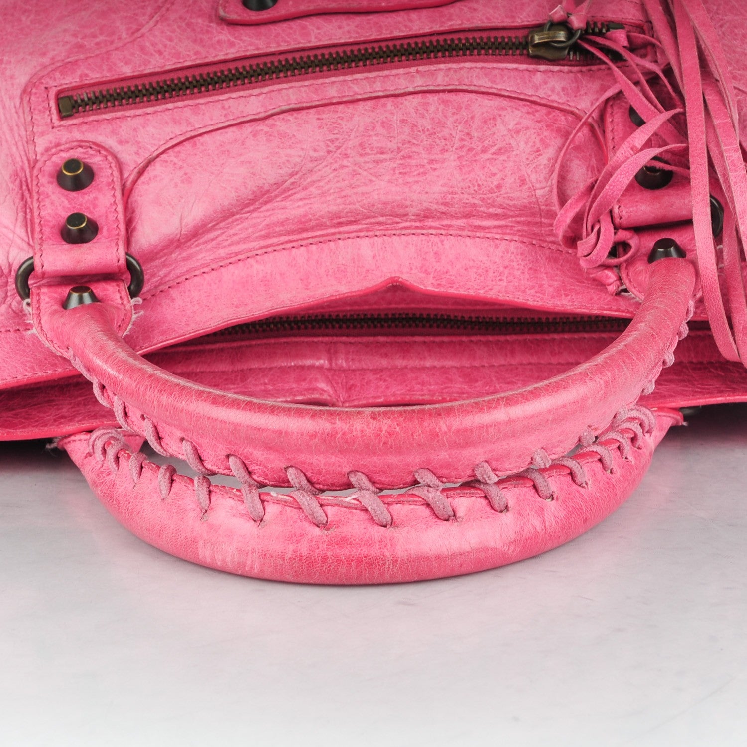 Balenciaga Agneau Classic Hardware City Sorbet 5 of 8