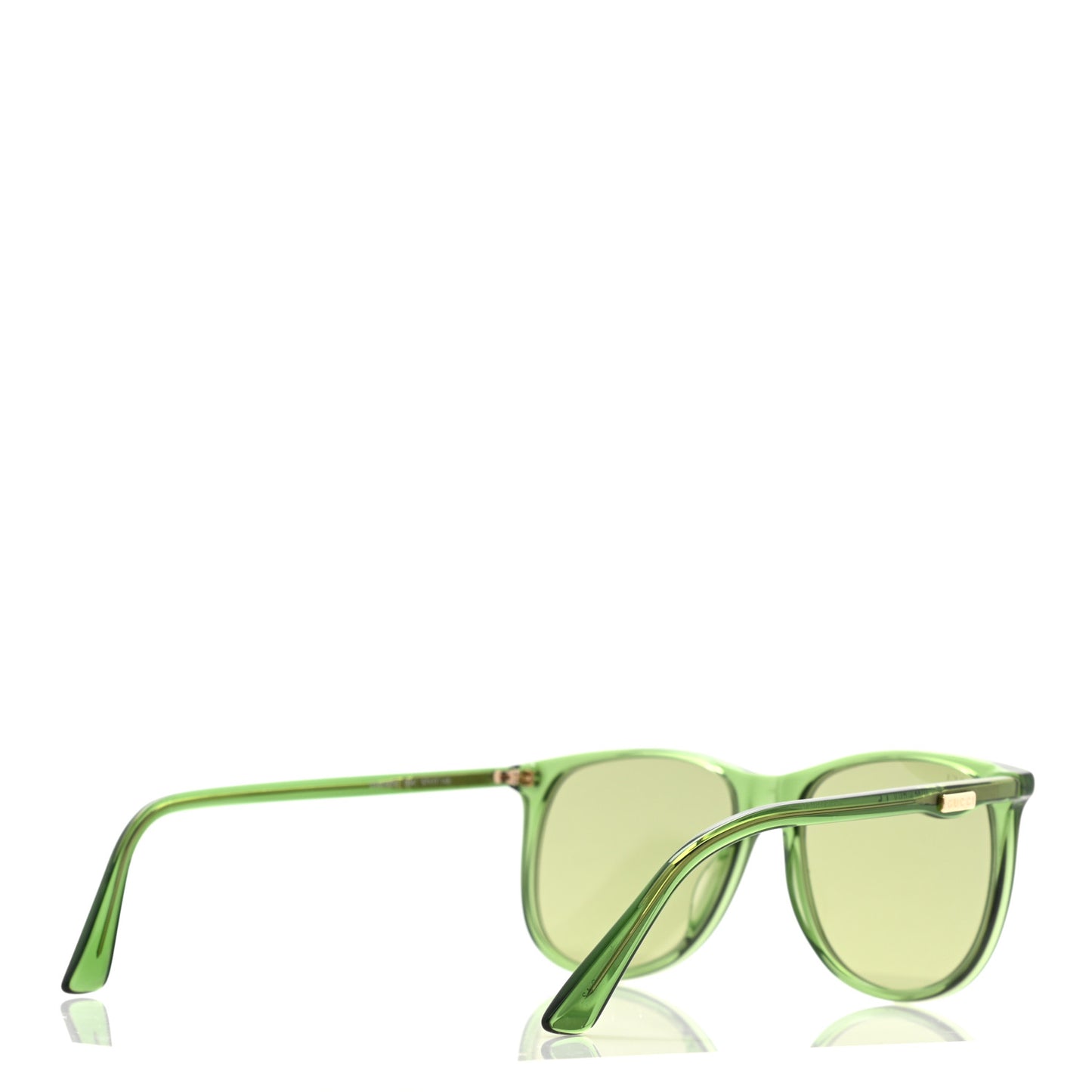 Acetate Frame Sunglasses GG0263S Green