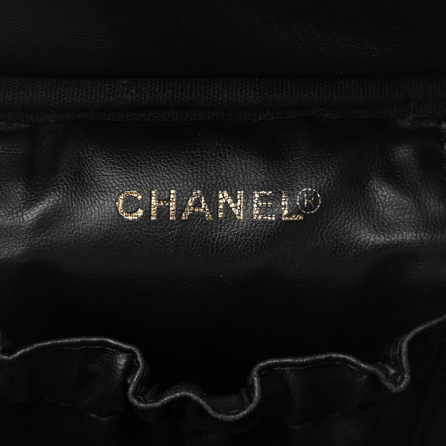 Chanel Caviar Vanity Cosmetic Case Black 8 of 10