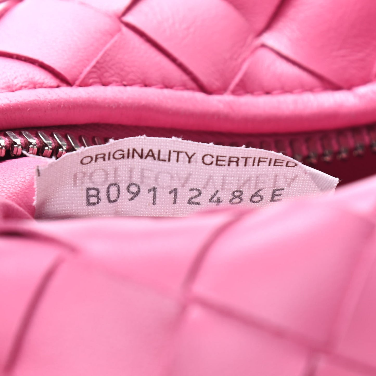 Nappa Intrecciato Mini Jodie Pink